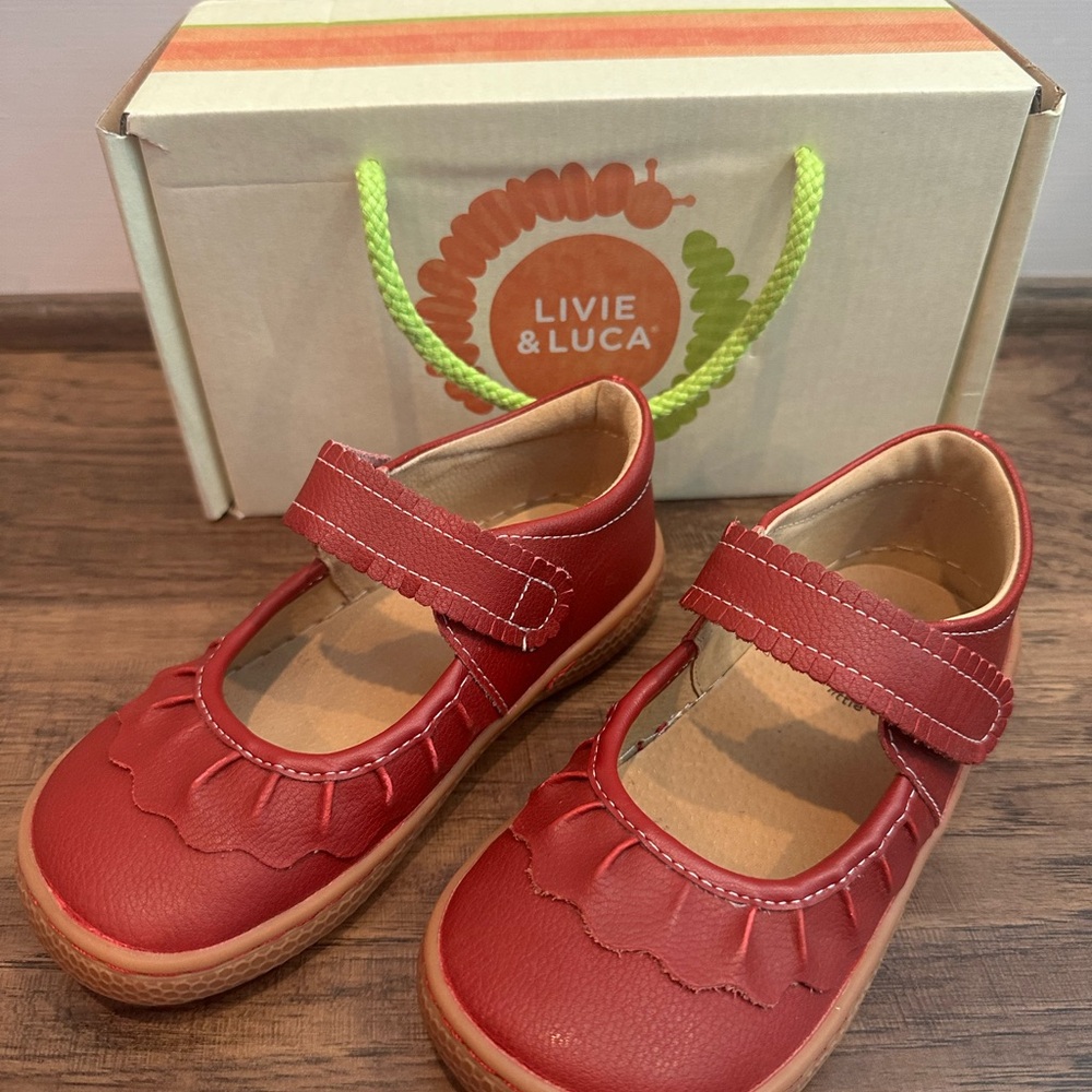 Livie & Luca Red Mary Jane Dress Shoes- Size 11